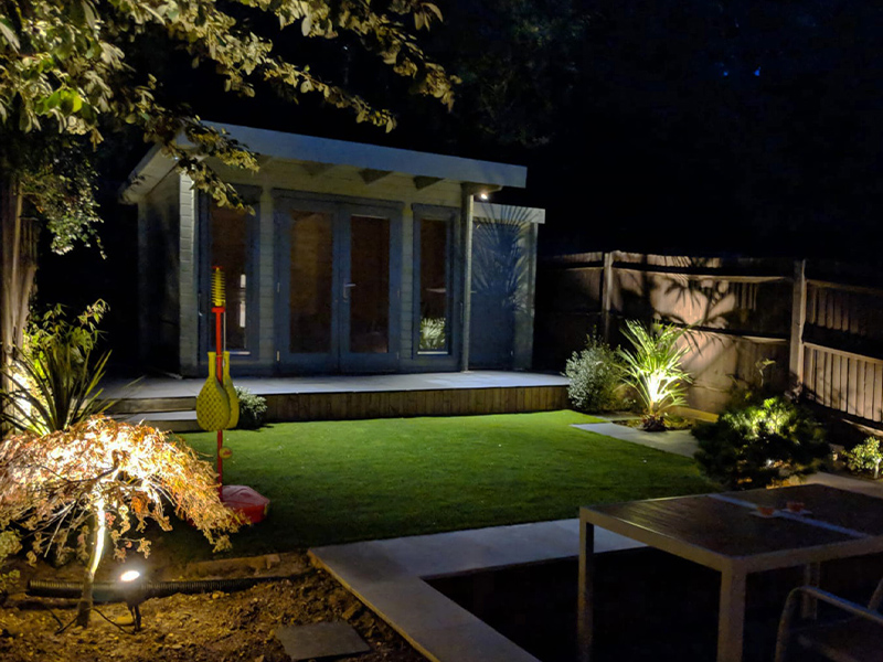 anti glare garden lighting in lancashire